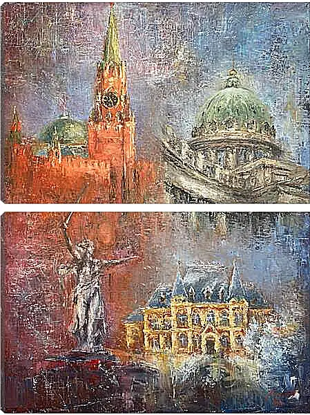 Модульная картина - Памятные места
