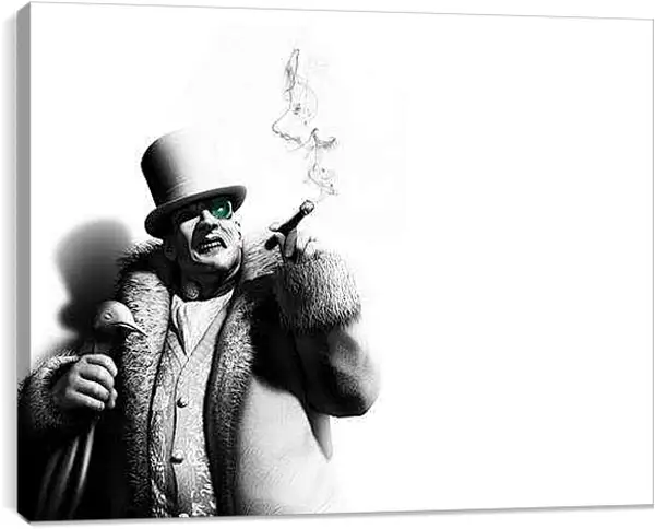 Постер на подрамнике - Batman: Arkham City