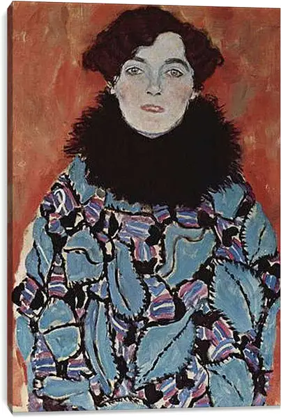 Постер на подрамнике - Bildnis Johanna Staude. Густав Климт