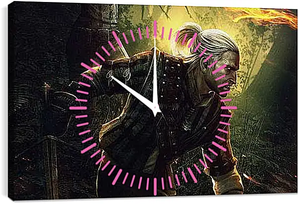 Часы картина - The Witcher 2: Assassins Of Kings