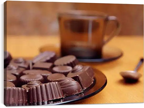 Постер на подрамнике - Конфеты. Сладкое Удовольствие.