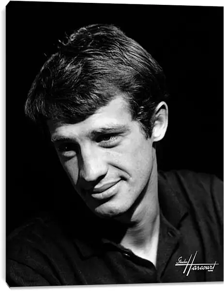 Постер на подрамнике - Жан-Поль Бельмондо. Jean-Paul Belmondo