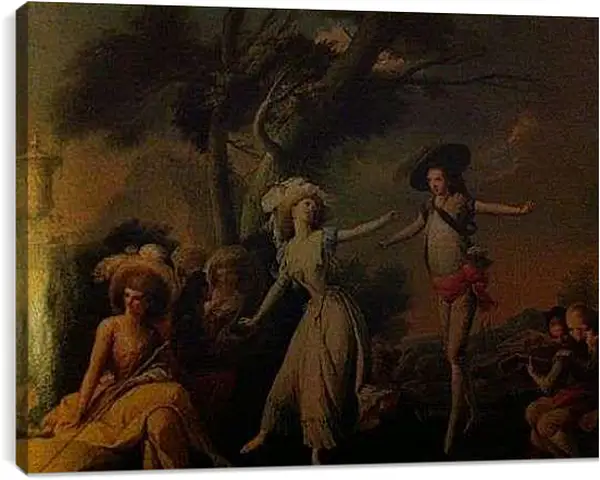 Постер на подрамнике - боллеро. Франсиско Гойя