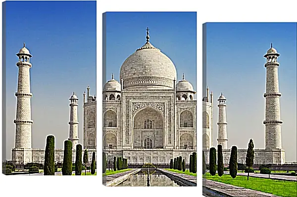 Модульная картина - Тадж-Махал 3. Индия