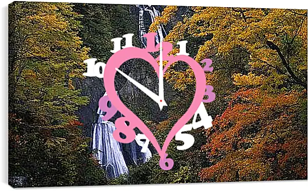 Часы картина - Осень