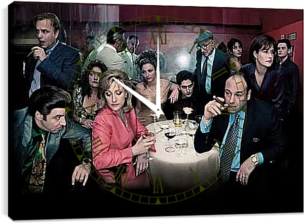 Часы картина - Клан Сопрано. The Sopranos