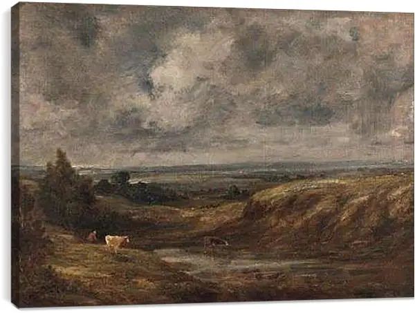 Постер на подрамнике - Hampstead Heath. Джон Констебл