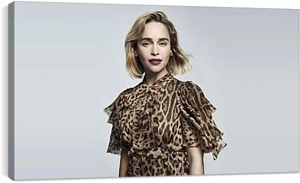 Постер на подрамнике - Эмилия Кларк. Emilia Clarke