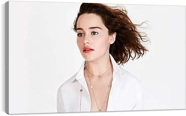 Постер на подрамнике - Эмилия Кларк. Emilia Clarke