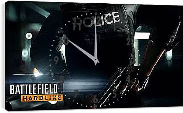 Часы картина - Battlefield: Hardline