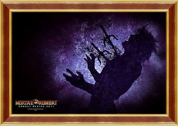 Картина в раме - Mortal Kombat