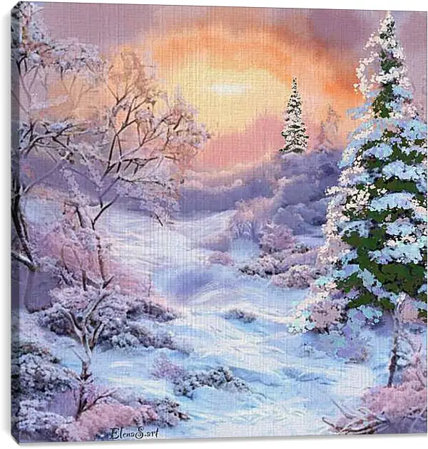 Постер на подрамнике - Winter 5