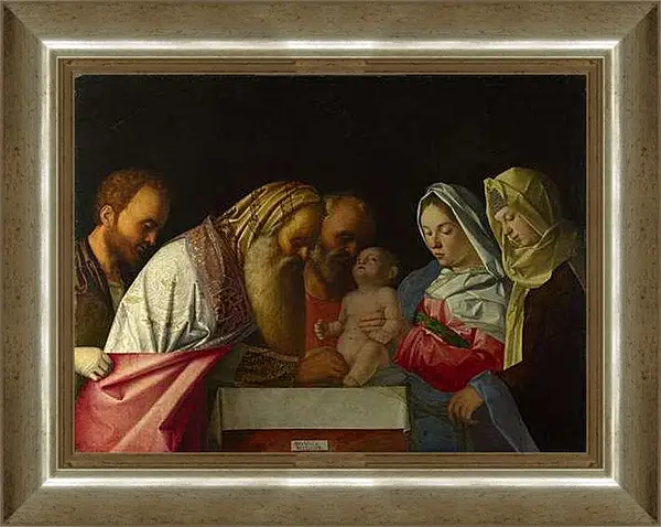 Картина в раме - The Circumcision. Джованни Беллини