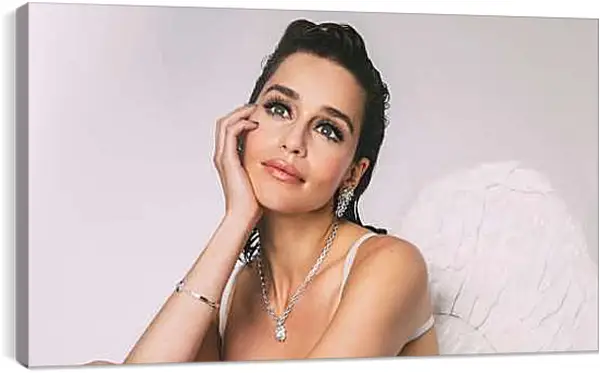 Постер на подрамнике - Эмилия Кларк. Emilia Clarke