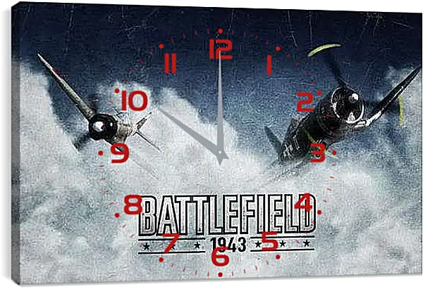 Часы картина - Battlefield 1943