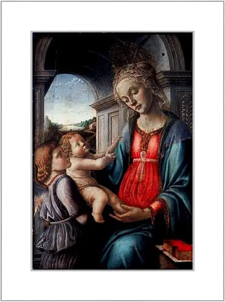 Картина в раме - Madonna (2) Сандро Боттичелли