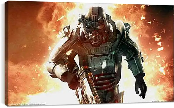 Постер на подрамнике - Fallout