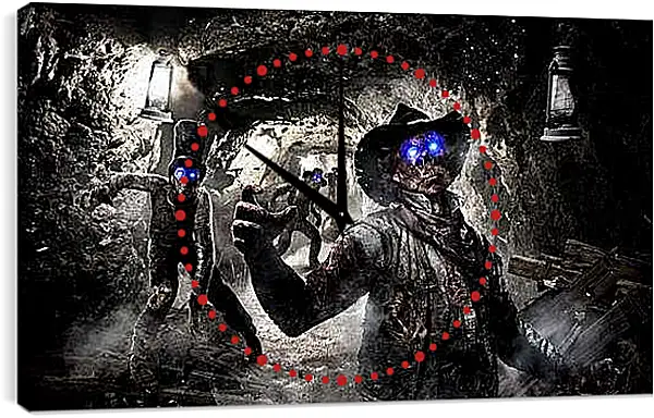 Часы картина - Call Of Duty: Black Ops II