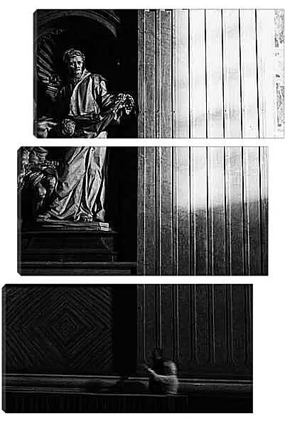 Модульная картина - тихий взгляд