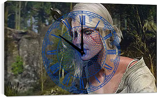 Часы картина - The Witcher 3: Wild Hunt