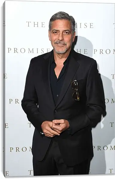 Постер на подрамнике - Джордж Клуни. George Clooney