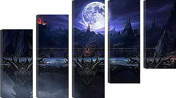 Модульная картина - Mortal Kombat X