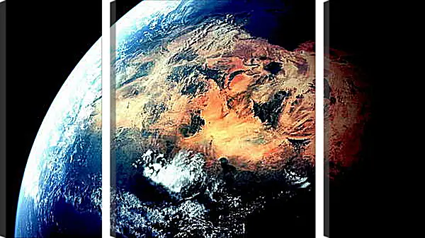 Модульная картина - Космос