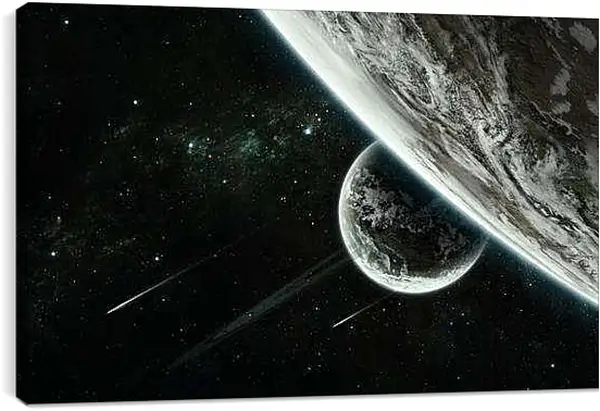 Постер на подрамнике - Космос