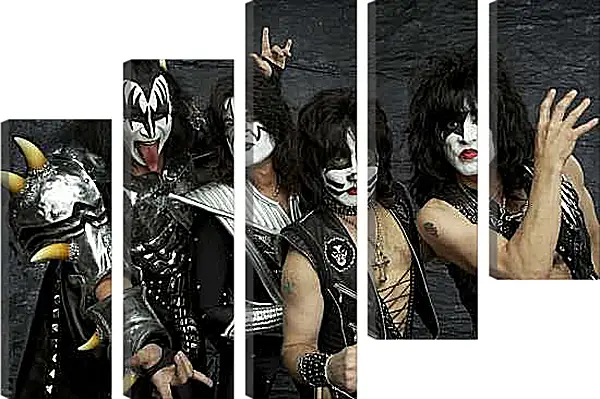 Модульная картина - Кисс. Kiss