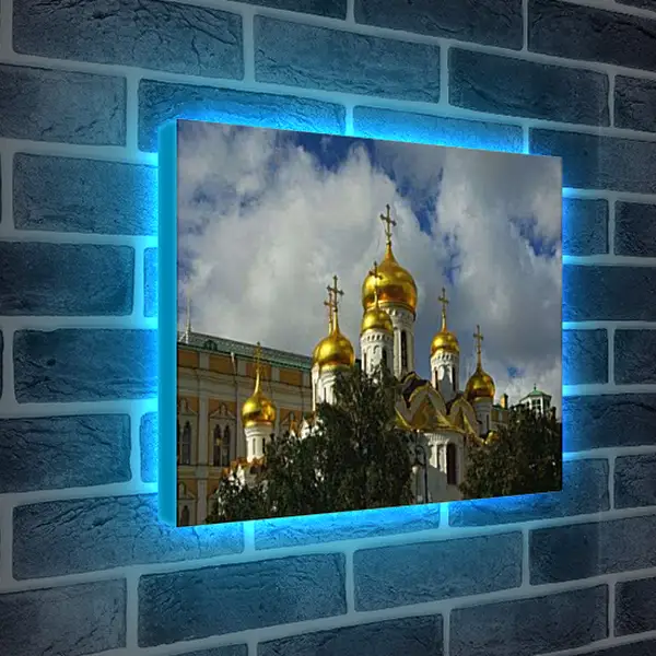 Лайтбокс световая панель - Храм Москва