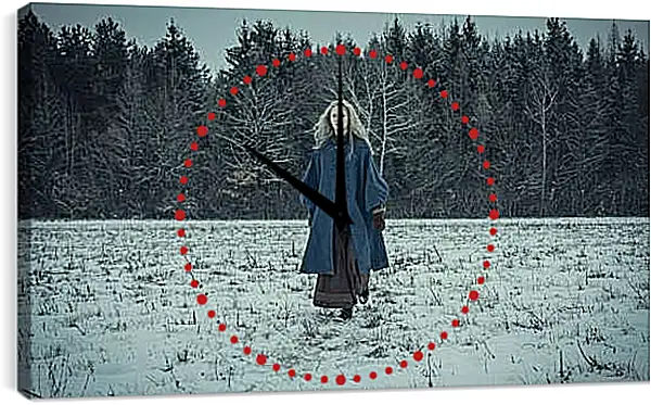 Часы картина - Ведьмак. The Witcher