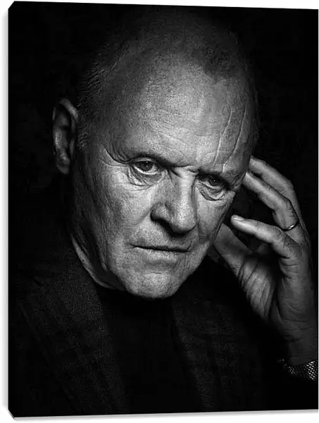 Постер на подрамнике - Энтони Хопкинс. Anthony Hopkins
