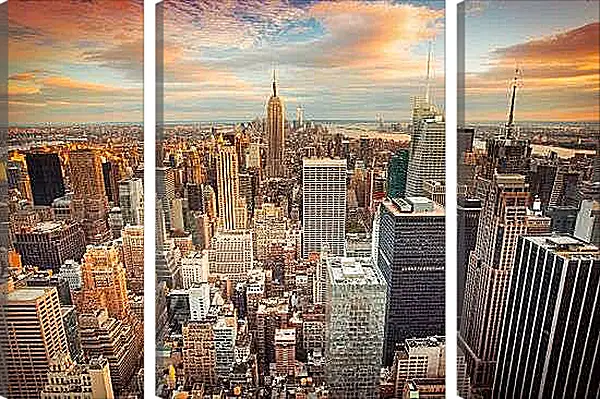 Модульная картина - Доброе утро Нью-Йорк