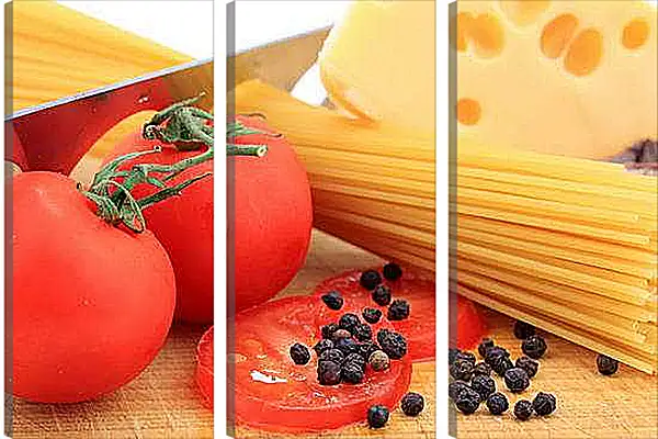 Модульная картина - Паста Италия. Итальянская Симфония.