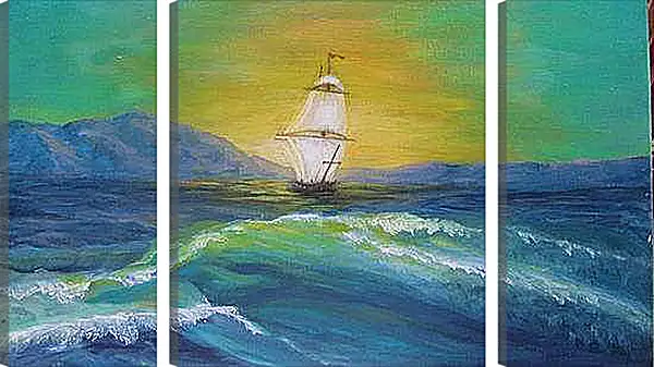 Модульная картина - За час до темноты