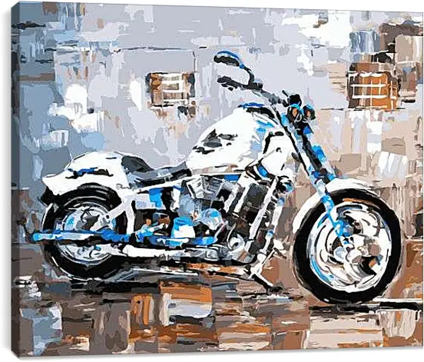 Постер на подрамнике - Чопер