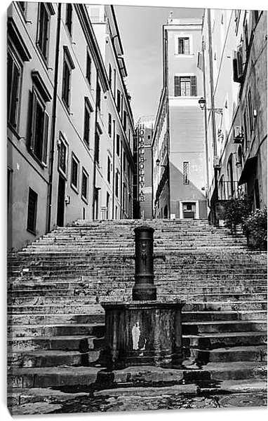 Постер на подрамнике - Источник лестницы