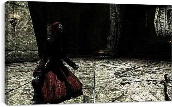 Постер на подрамнике - The Elder Scrolls V: Skyrim
