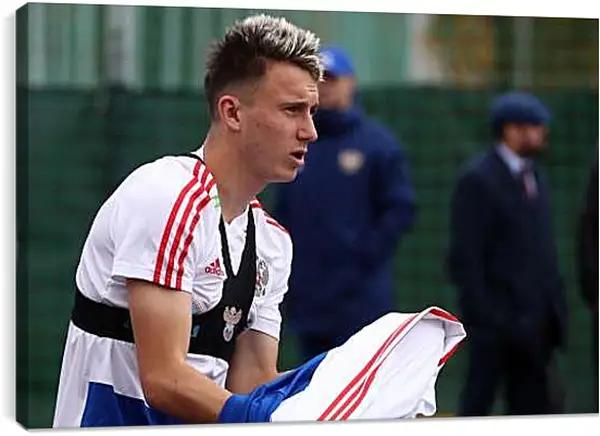 Постер на подрамнике - Александр Головин в сборной России