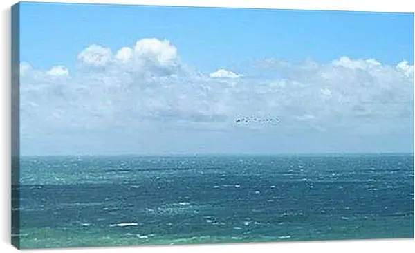 Постер на подрамнике - Шторм на море