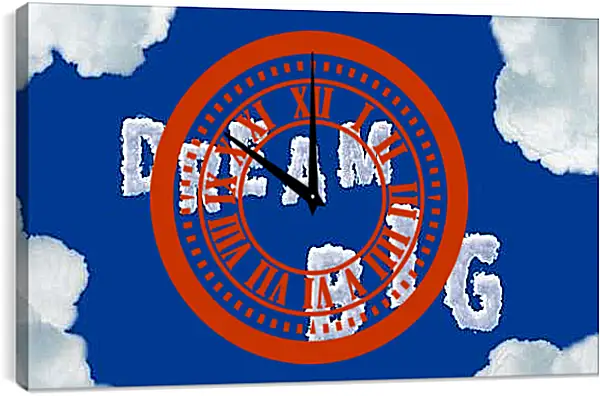 Часы картина - Большая мечта