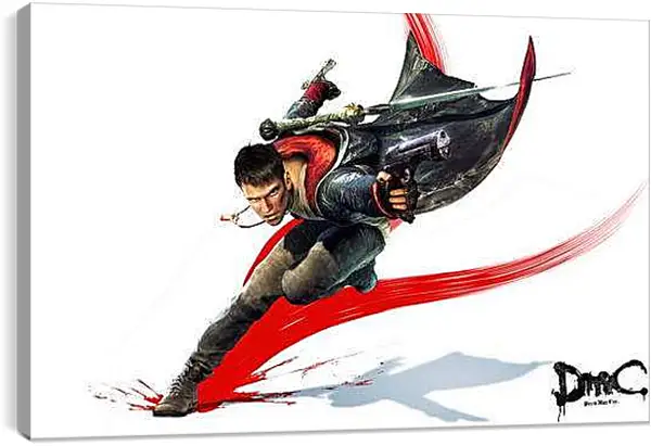 Постер на подрамнике - DmC: Devil May Cry