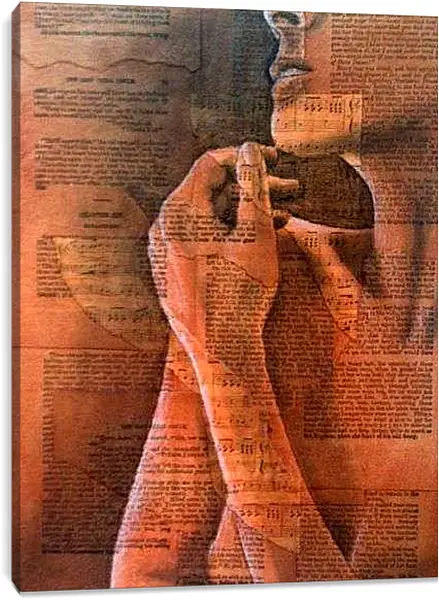 Постер на подрамнике - Мысли