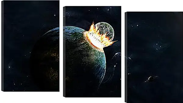 Модульная картина - Космос