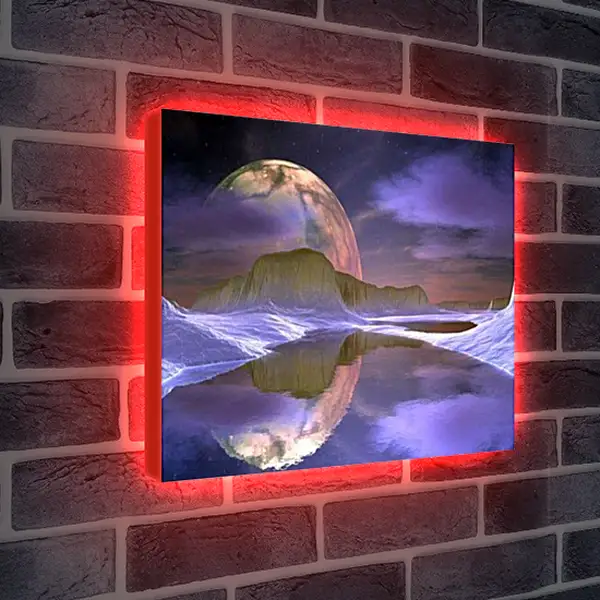 Лайтбокс световая панель - Неизвестная планета