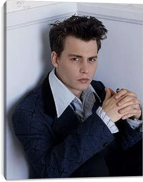 Постер на подрамнике - Johnny Depp - Джонни Депп
