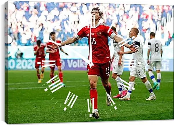 Часы картина - Сборная России