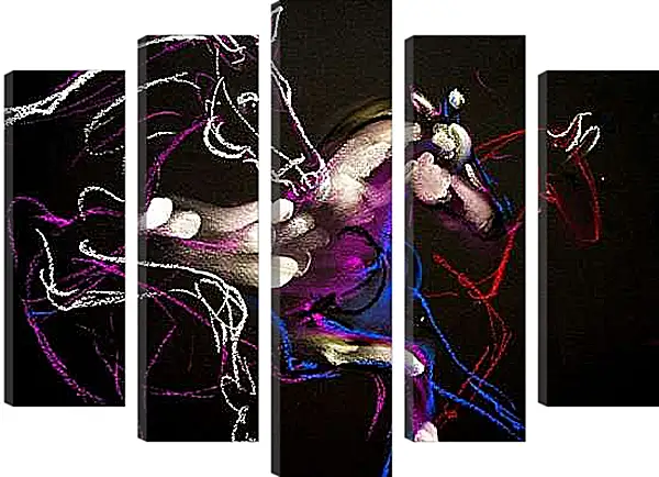 Модульная картина - В движении