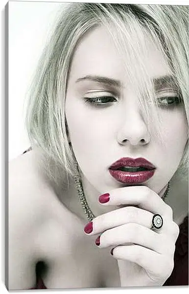 Постер на подрамнике - Scarlett Johansson - Скарлетт Йоханссон
