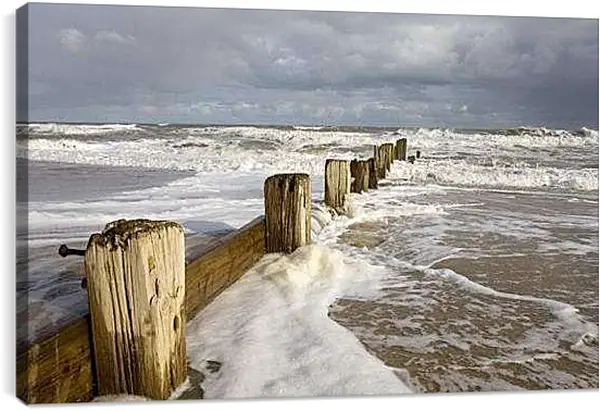 Постер на подрамнике - Зима